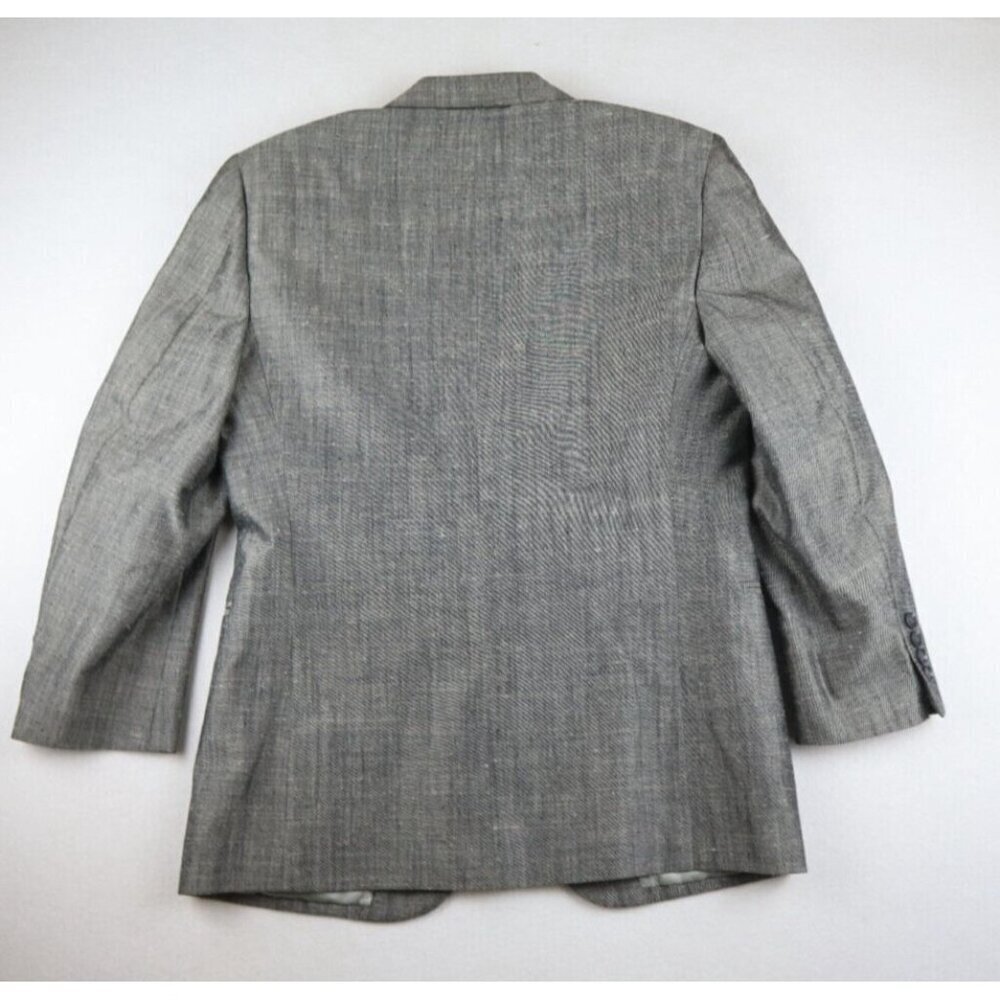 Paul St. James Men's Blazer Jacket Gray Two Butto… - image 8